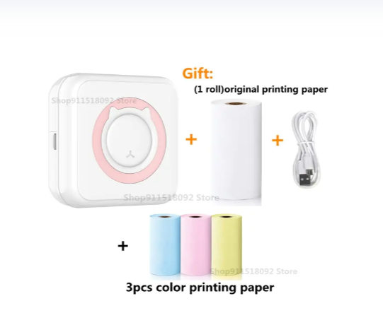 Cat Shape Mini Printer