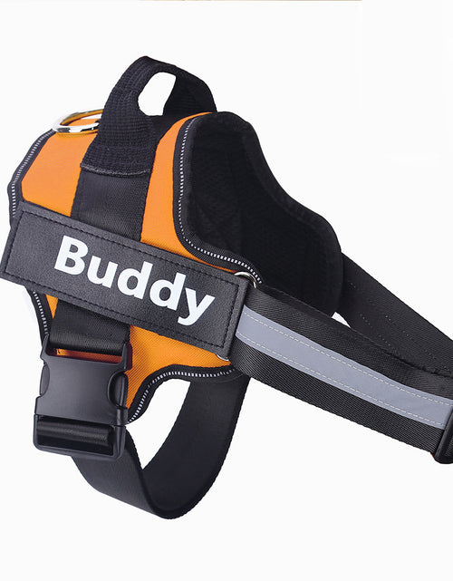 Load image into Gallery viewer, Personalized Dog Harness NO PULL Reflective Breathable Adjustable Pet Harness Vest For Small Large Dog Custom Patch Pet Supplies
