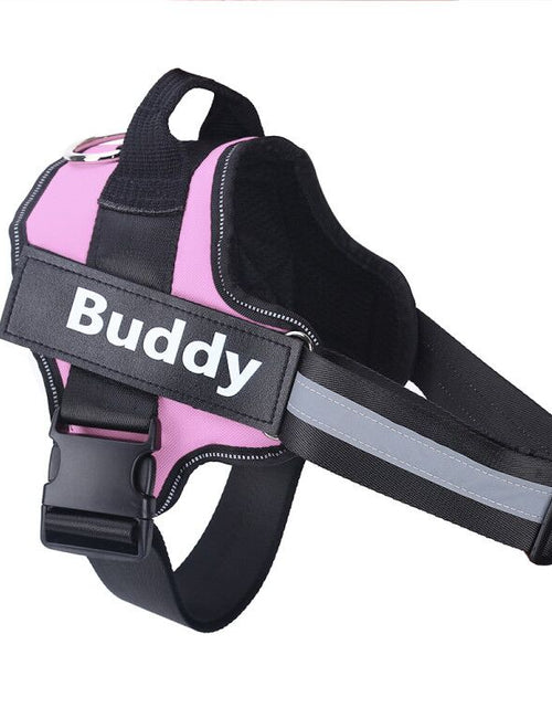 Load image into Gallery viewer, Personalized Dog Harness NO PULL Reflective Breathable Adjustable Pet Harness Vest For Small Large Dog Custom Patch Pet Supplies
