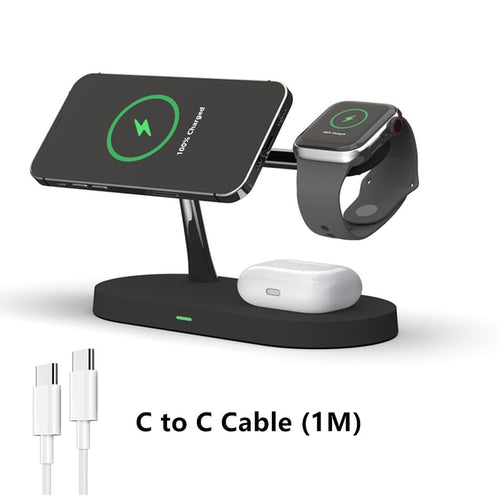 Load image into Gallery viewer, 3-in-1 Wireless Magsafe Charger Stand
