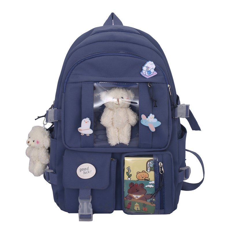 Large Capacity High School Student Schoolbag Women&#039;s  Cartoon Backpack For Junior High School Students Backpack