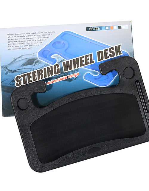 Load image into Gallery viewer, Car Steering Wheel Table Car Dining Table Steering Wheel Card Table Car Notebook Bracket
