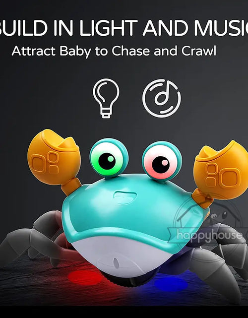 Load image into Gallery viewer, Crawling Crab Baby Toy
