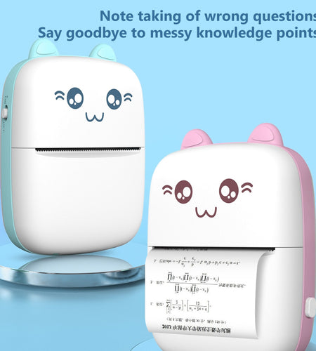 Cat Shape Mini Printer