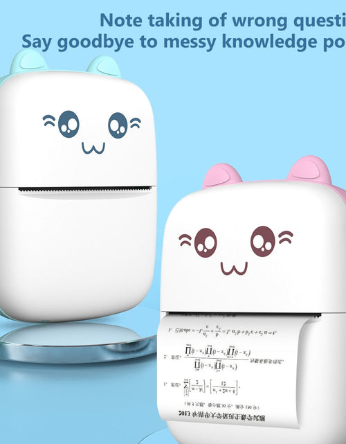 Load image into Gallery viewer, Cat Shape Mini Printer
