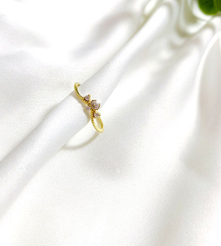 S925 Sterling Silver Zircon Ring Ins Niche Sense Net Red Elegant Retro Wild Opening Adjustment Ring Female