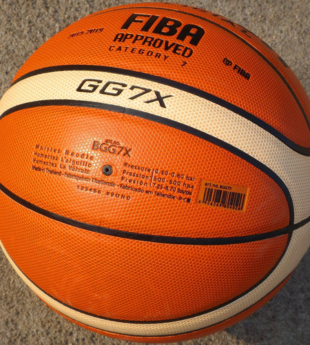 Basketball FIBA Approved Size 7 PU Leather