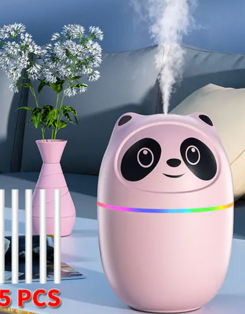 Load image into Gallery viewer, Cute Panda and Cat Humidifier 250ml
