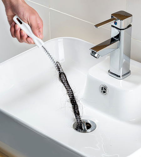 Flexible Pipe Dredge, Sewer Hair Cleaner, Wash Basin Cleaning Brush, Water Pipe Artifact Tool