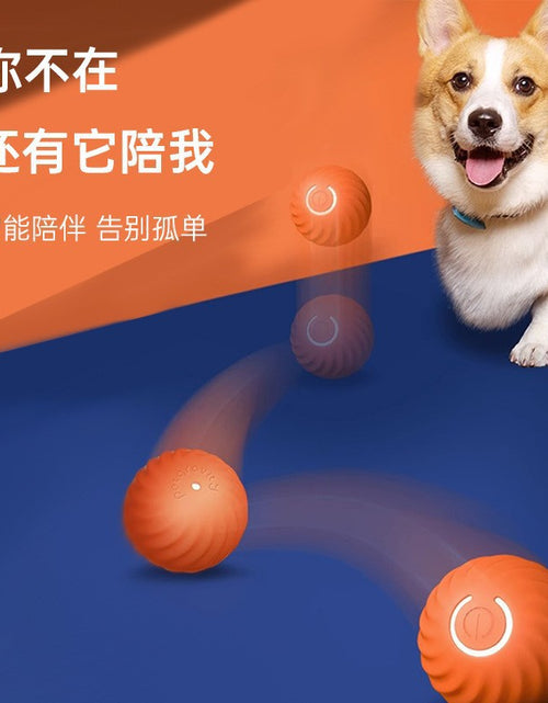 Load image into Gallery viewer, Pet Toys Gravity Jumping Ball Dog Self-pleasure Electric Toy Interactive Pet Ball Amusing Dogs To Relieve Boredom Cat And Dog Toys
