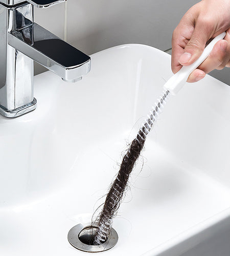 Flexible Pipe Dredge, Sewer Hair Cleaner, Wash Basin Cleaning Brush, Water Pipe Artifact Tool