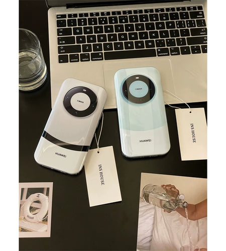 Personalized Creative Sliding Mirror HUAWEI Suitable For Apple 15pro Max Mobile Phone Case Iphone13 New 11 All-inclusive 12 Protective Cover 14promax Men&#039;s And Women&#039;s 15pro Silicone Anti-fall Cover