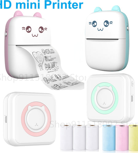 Cat Shape Mini Printer
