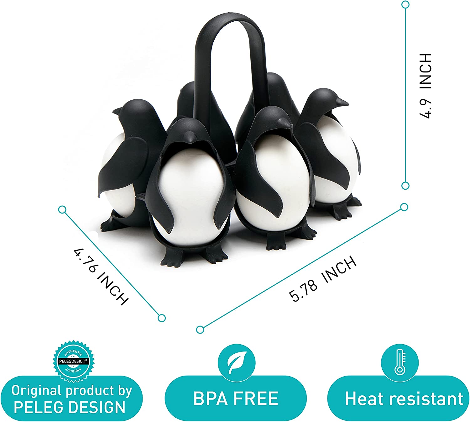 Penguin-Shaped Boiled Egg Cooker