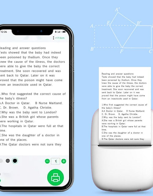 Load image into Gallery viewer, Bluetooth-Compatible Mini Thermal  Printer
