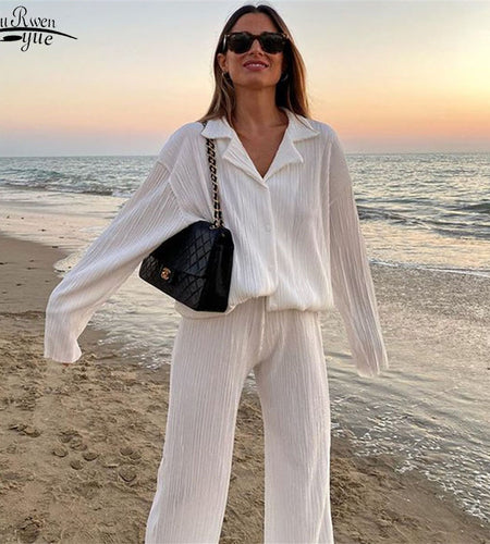 Two Piece Long Sleeve Suit